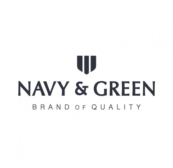 Navy & Green